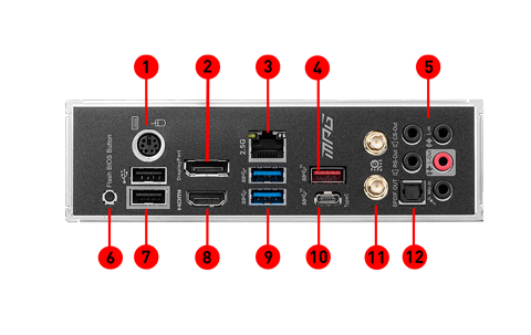 MPG B550 GAMING EDGE WIFI