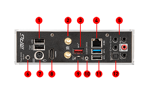 MPG B550I GAMING EDGE WIFI