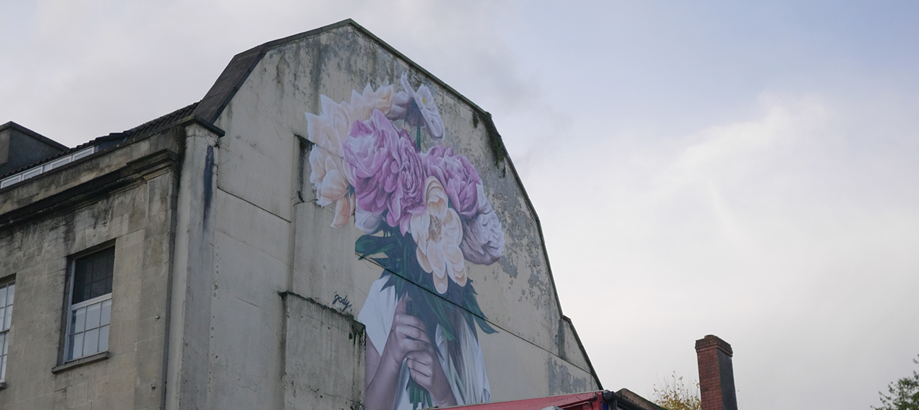 A Snapshot from Bristol's Many Famous Graffiti Scenes