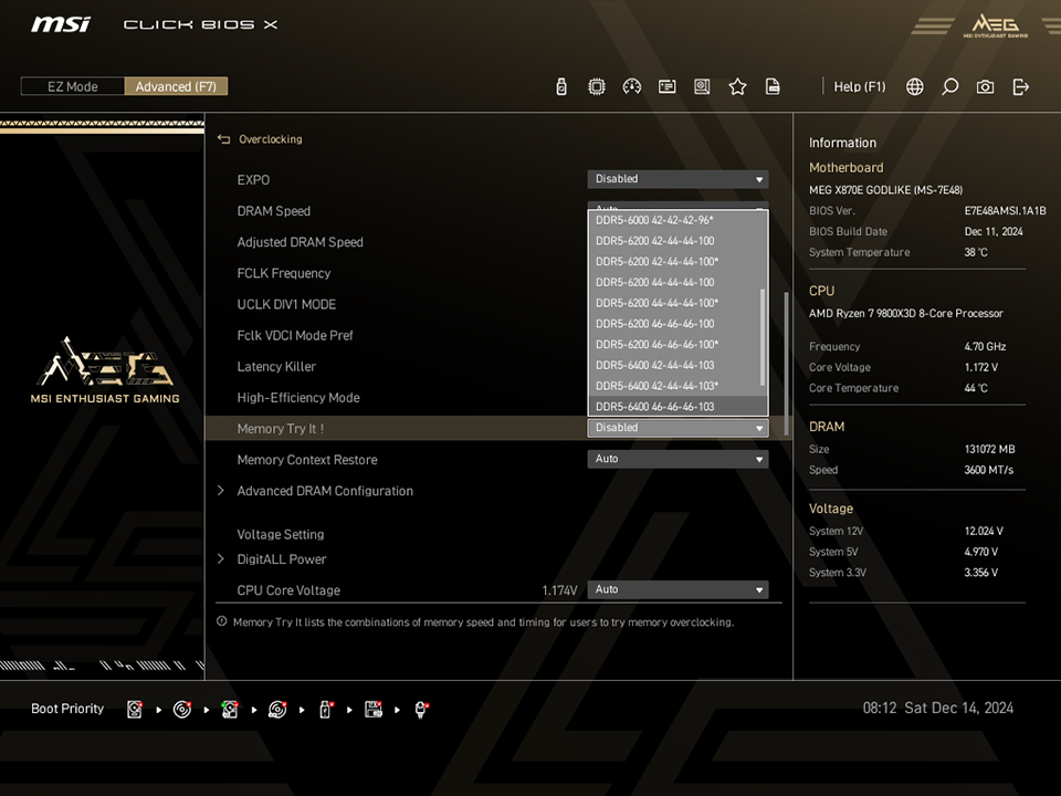 Optimized Overclocking for Large-Capacity Memory
