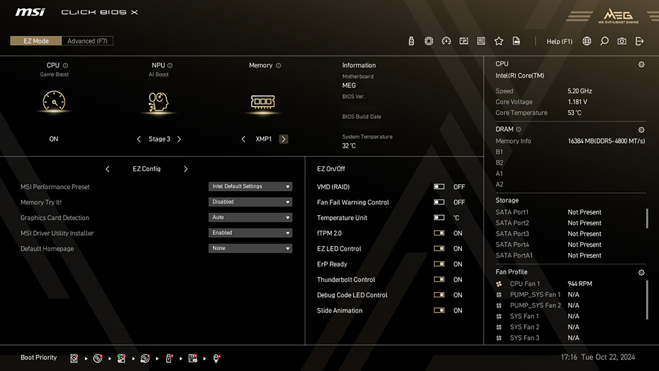 EZ Overclocking