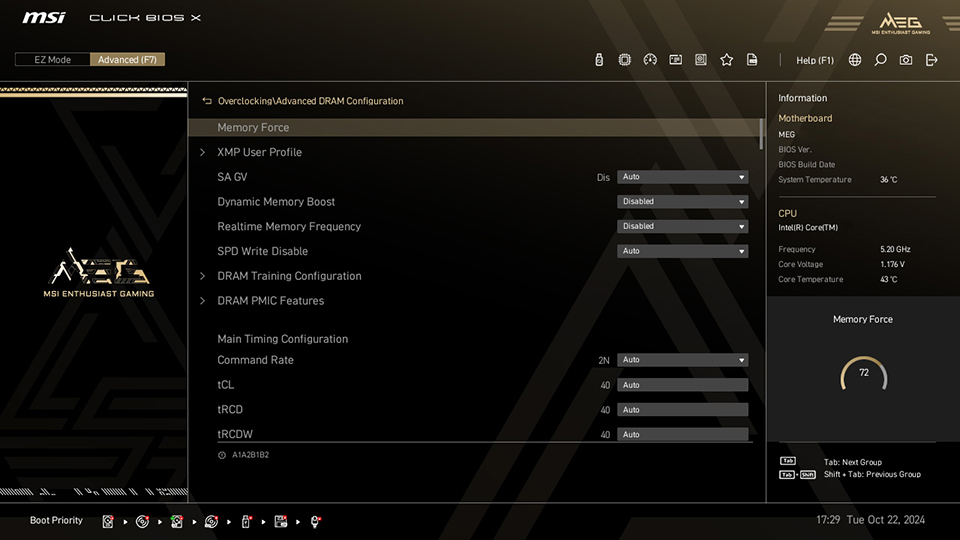 BIOS Screenshots