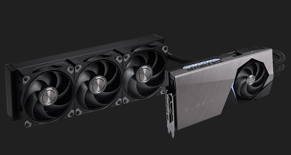MSI GeForce RTX™ 5090 D SUPRIM LIQUID