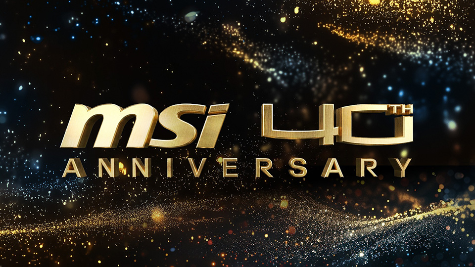 微星在 COMPUTEX 2026 庆祝 40 周年