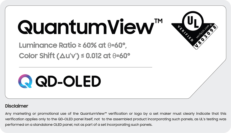 全系列 QD-OLED 获得 QuantumView