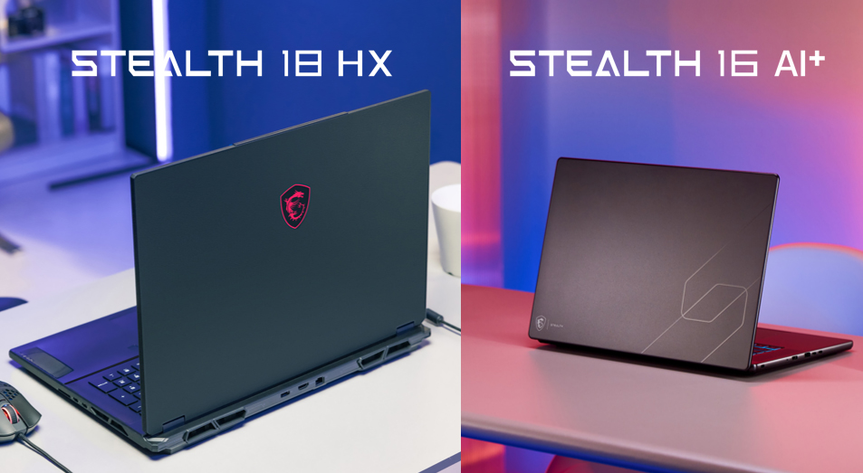 MSI Stealth 系列提供两种尺寸
