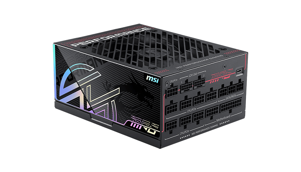 MPG Ai1600TS PCIE5 与 MPG Ai1300TS PCIE5 电源供应器