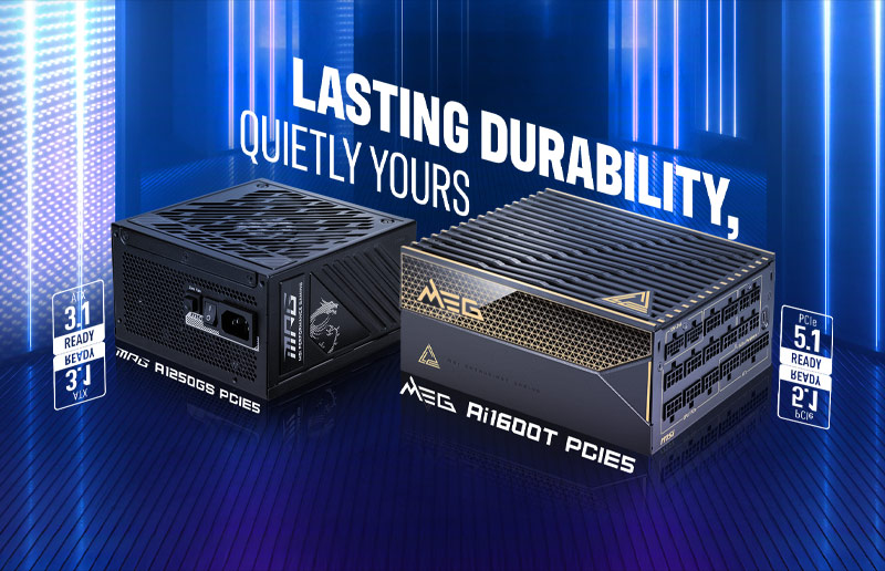 MSI latest high-performance power supply
