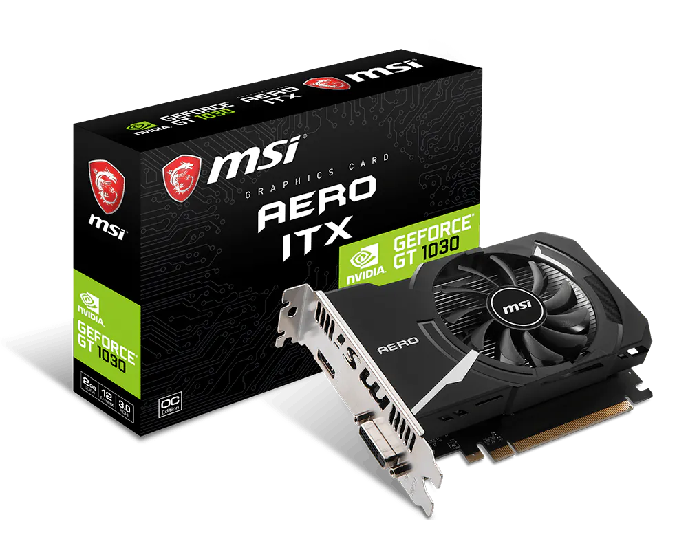 GeForce GT 1030 AERO ITX 2GD4 OC