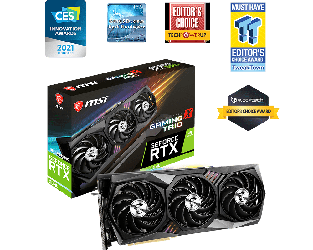 GeForce RTX™ 3080 GAMING X TRIO 10G 