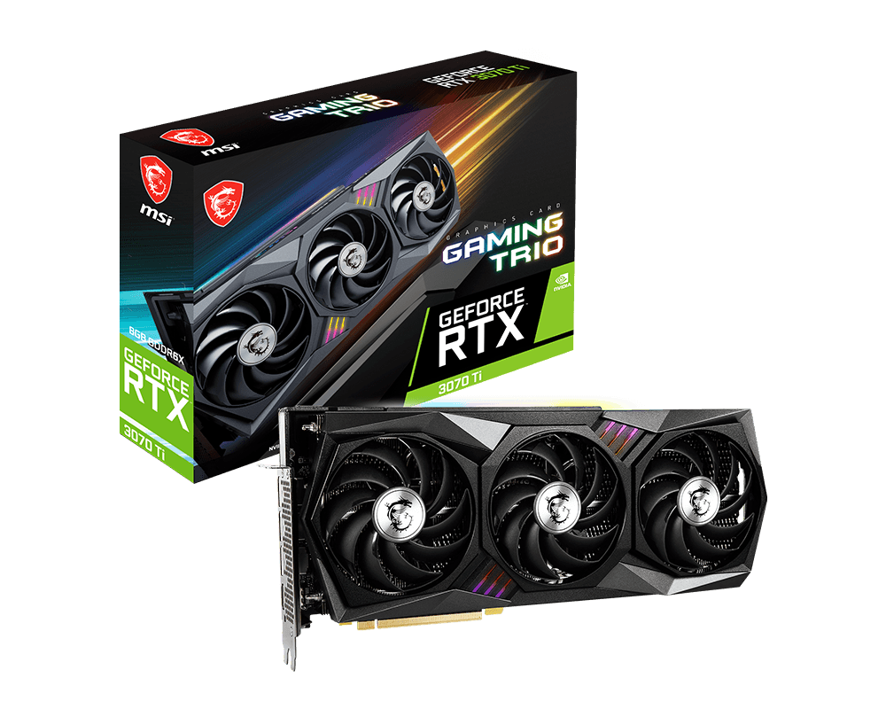 GeForce RTX™ 3070 Ti GAMING TRIO 8G