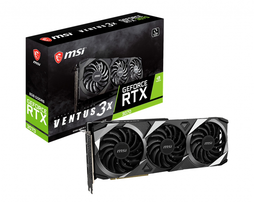 GeForce RTX™ 3070 VENTUS 3X 8G LHR