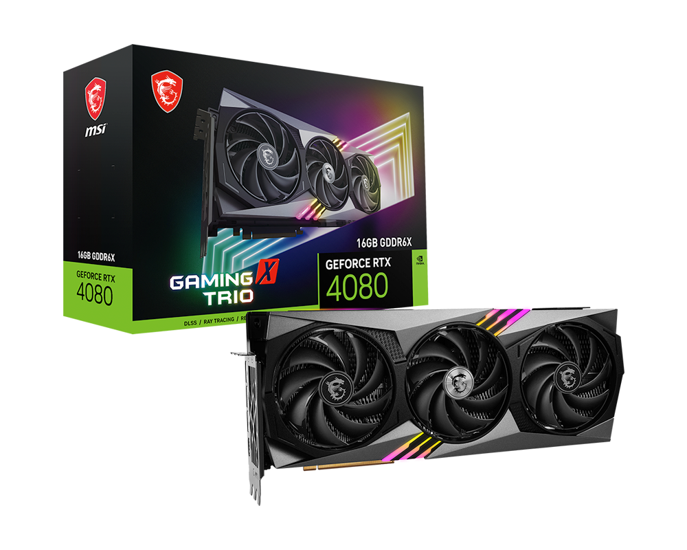 GeForce RTX™ 4080 16GB GAMING X TRIO