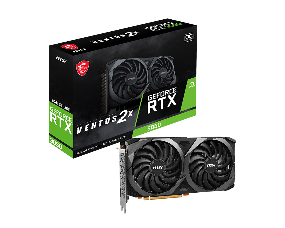 GeForce RTX™ 3050 VENTUS 2X 8G OCV1