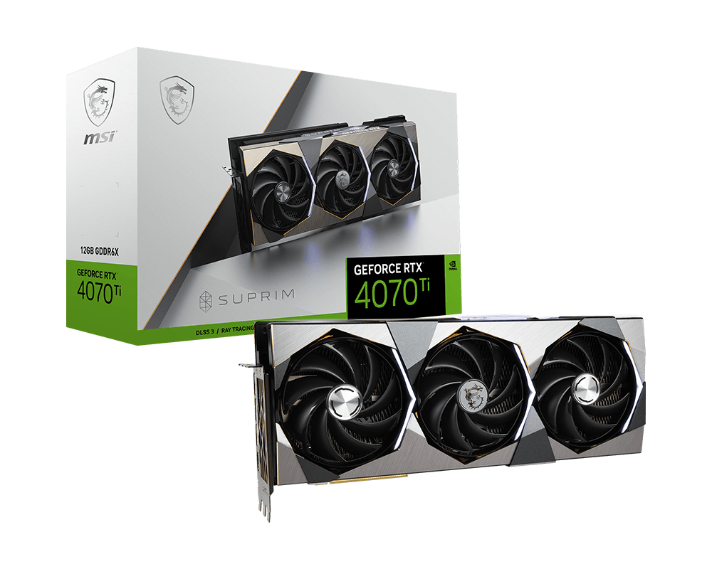 GeForce RTX™ 4070 Ti SUPRIM 12G