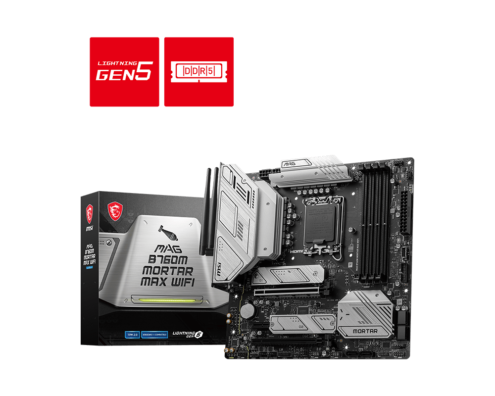 MAG B760M MORTAR MAX WIFI