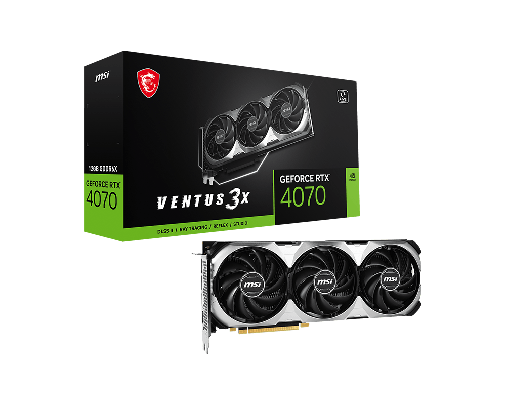 GeForce RTX™ 4070 VENTUS 3X 12G