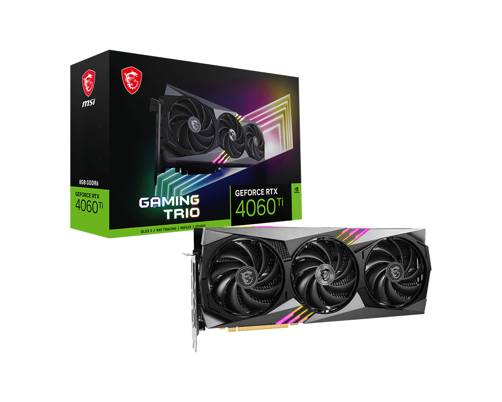 GeForce RTX™ 4060 Ti GAMING TRIO 8G