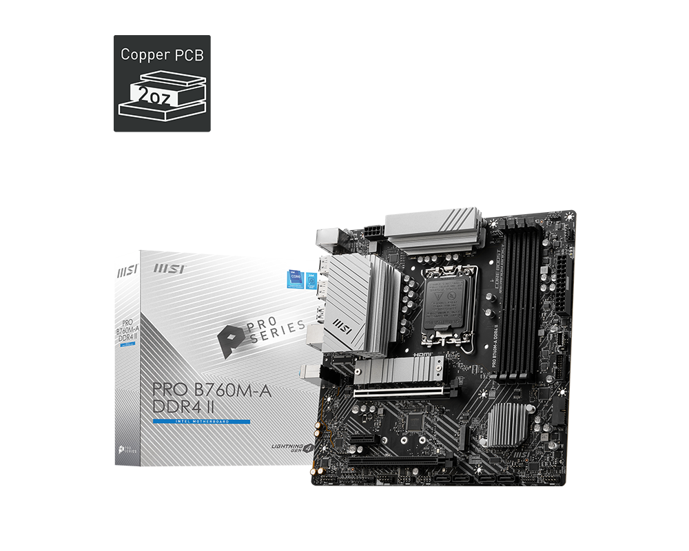 PRO B760M-A DDR4 II