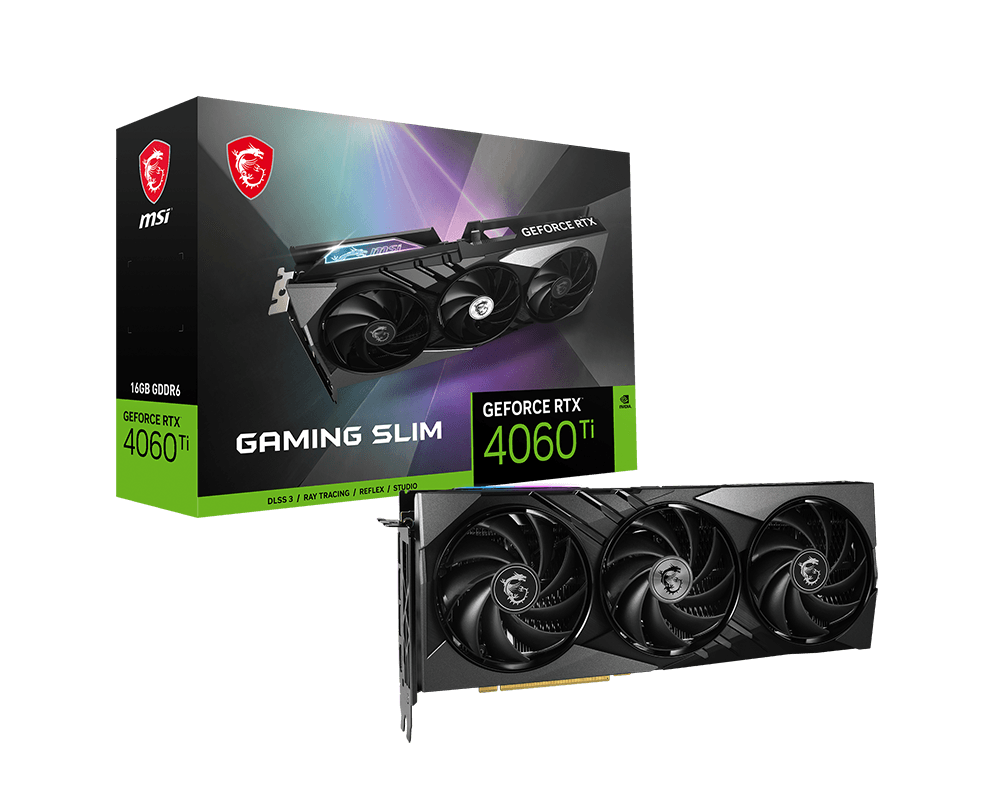 GeForce RTX™ 4060 Ti GAMING SLIM 16G
