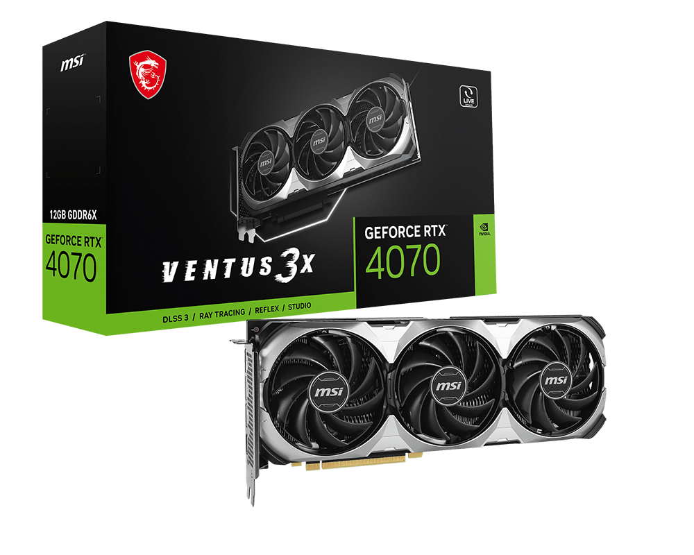 GeForce RTX™ 4070 VENTUS 3X E 12G