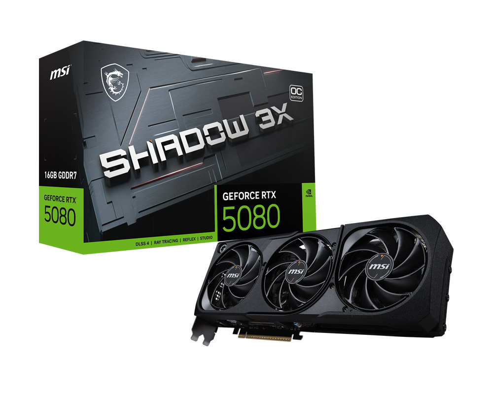 GeForce RTX™ 5080 16G SHADOW 3X OC