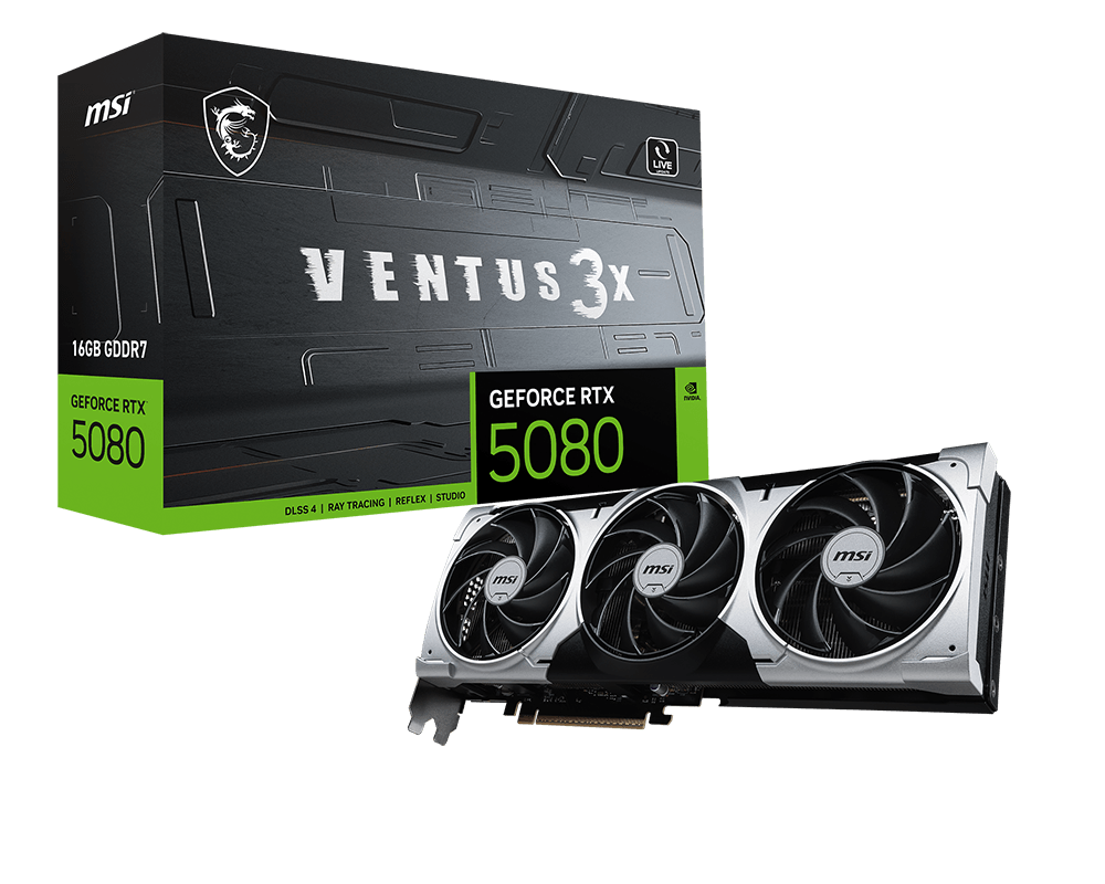 GeForce RTX™ 5080 16G VENTUS 3X PLUS