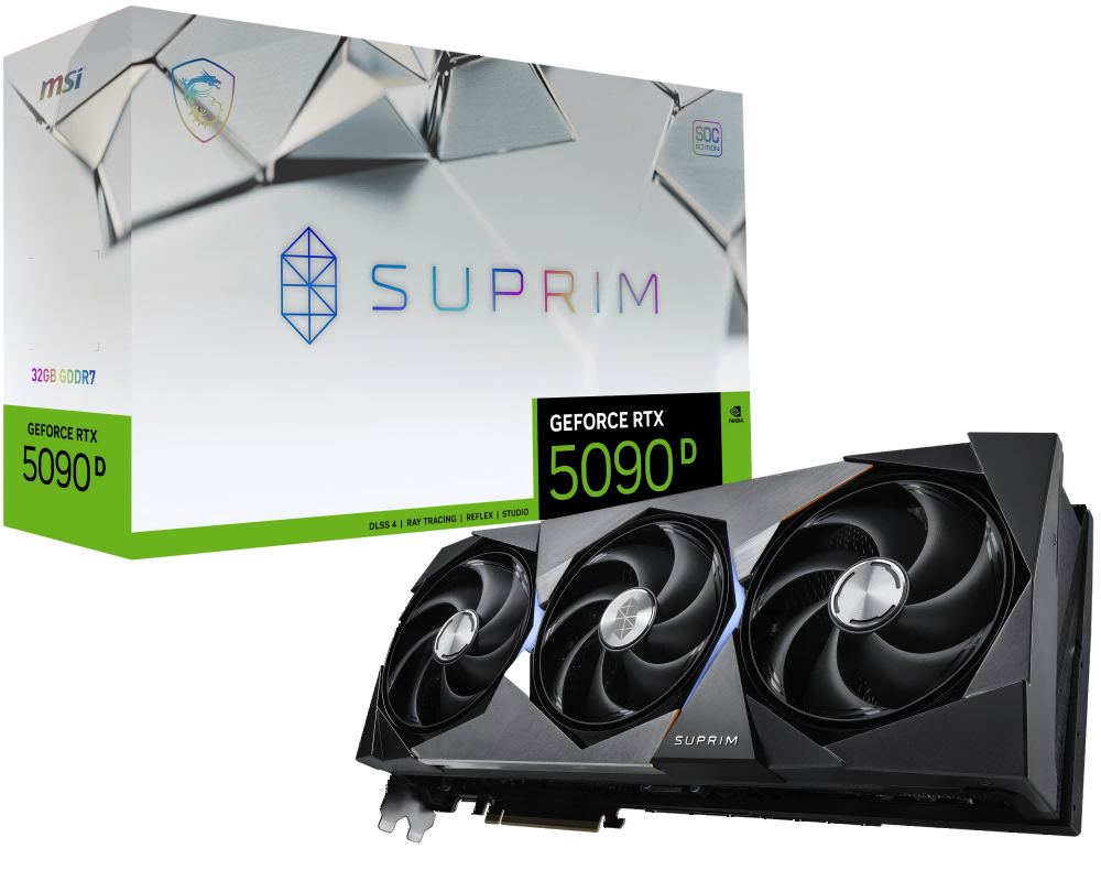 GeForce RTX™ 5090 D 32G SUPRIM SOC