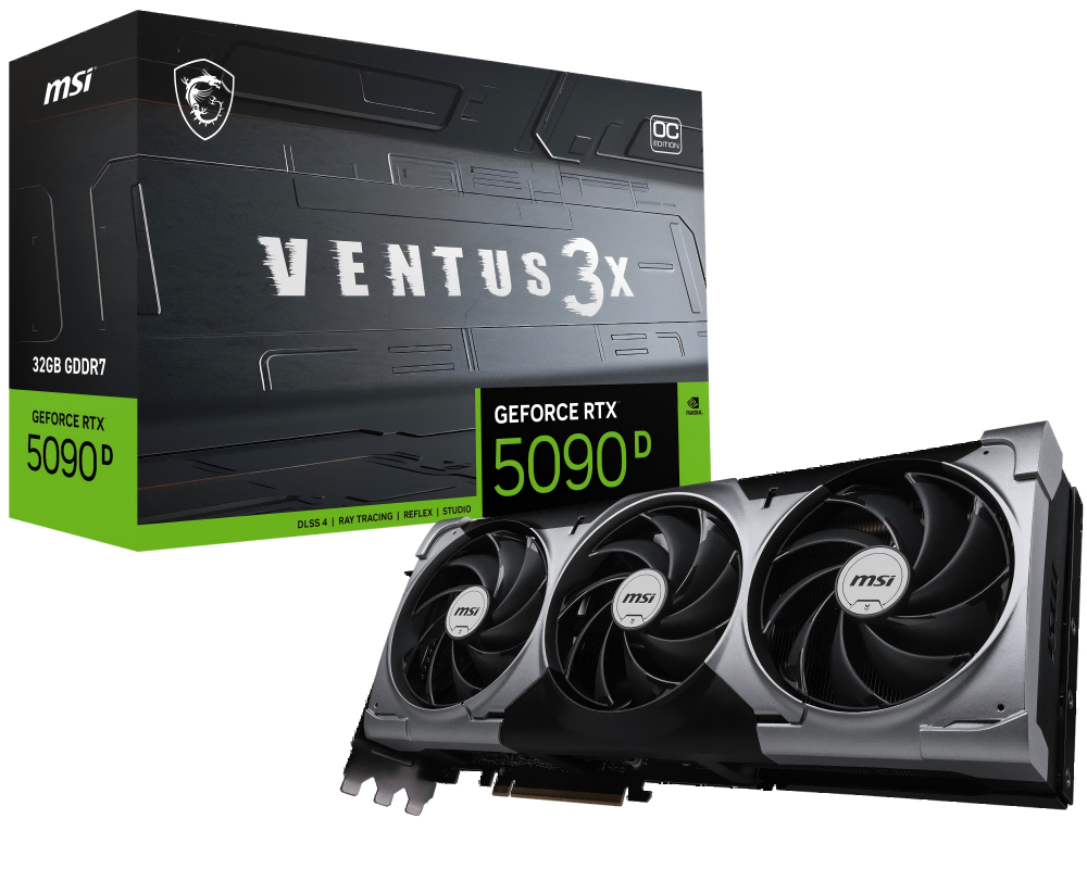 GeForce RTX™ 5090 D 32G VENTUS 3X OC