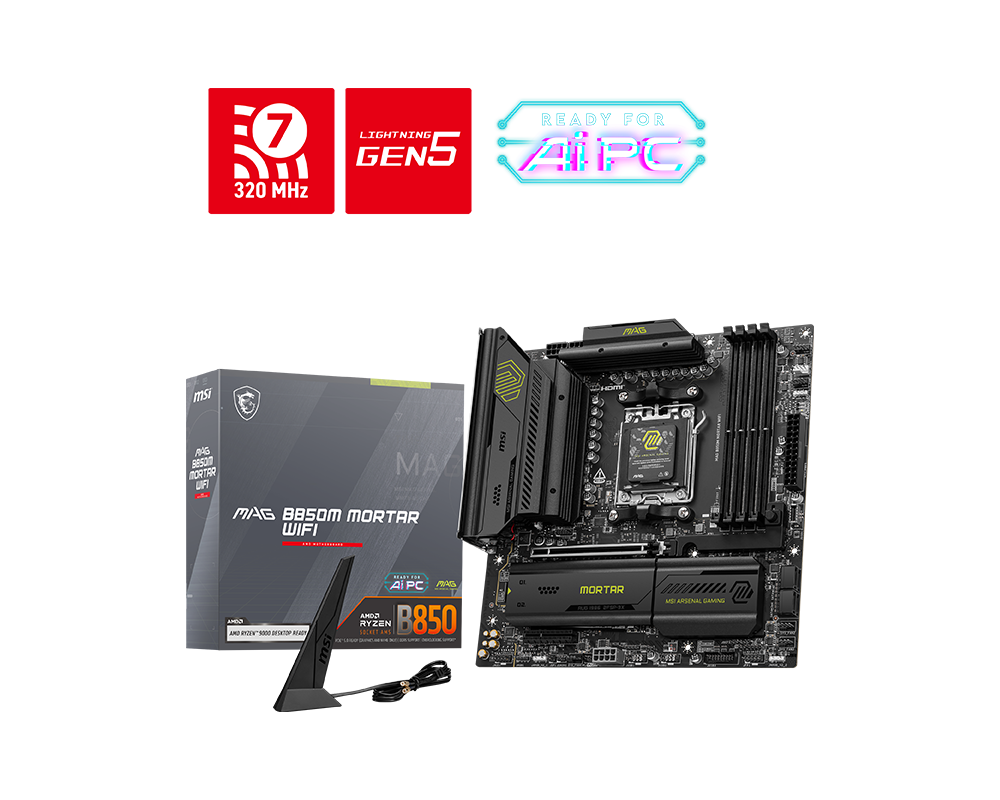 MAG B850M MORTAR WIFI