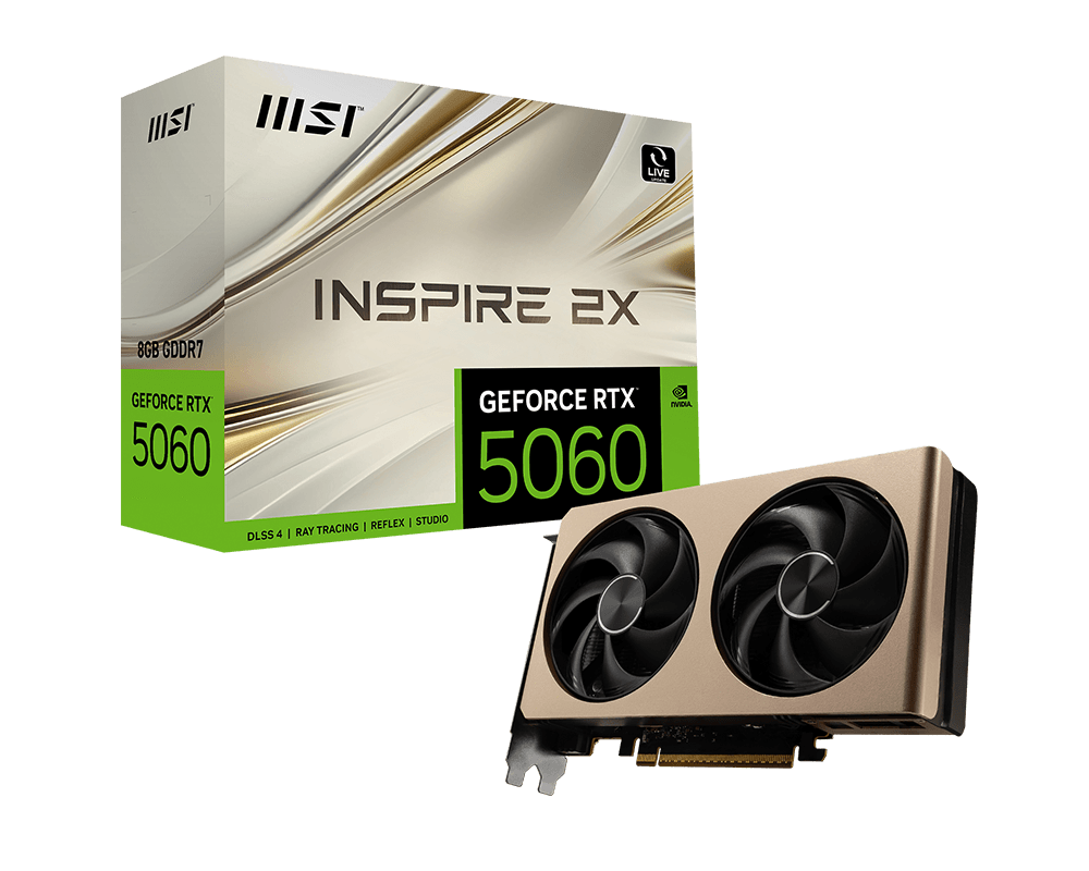 GeForce RTX™ 5060 8G INSPIRE 2X