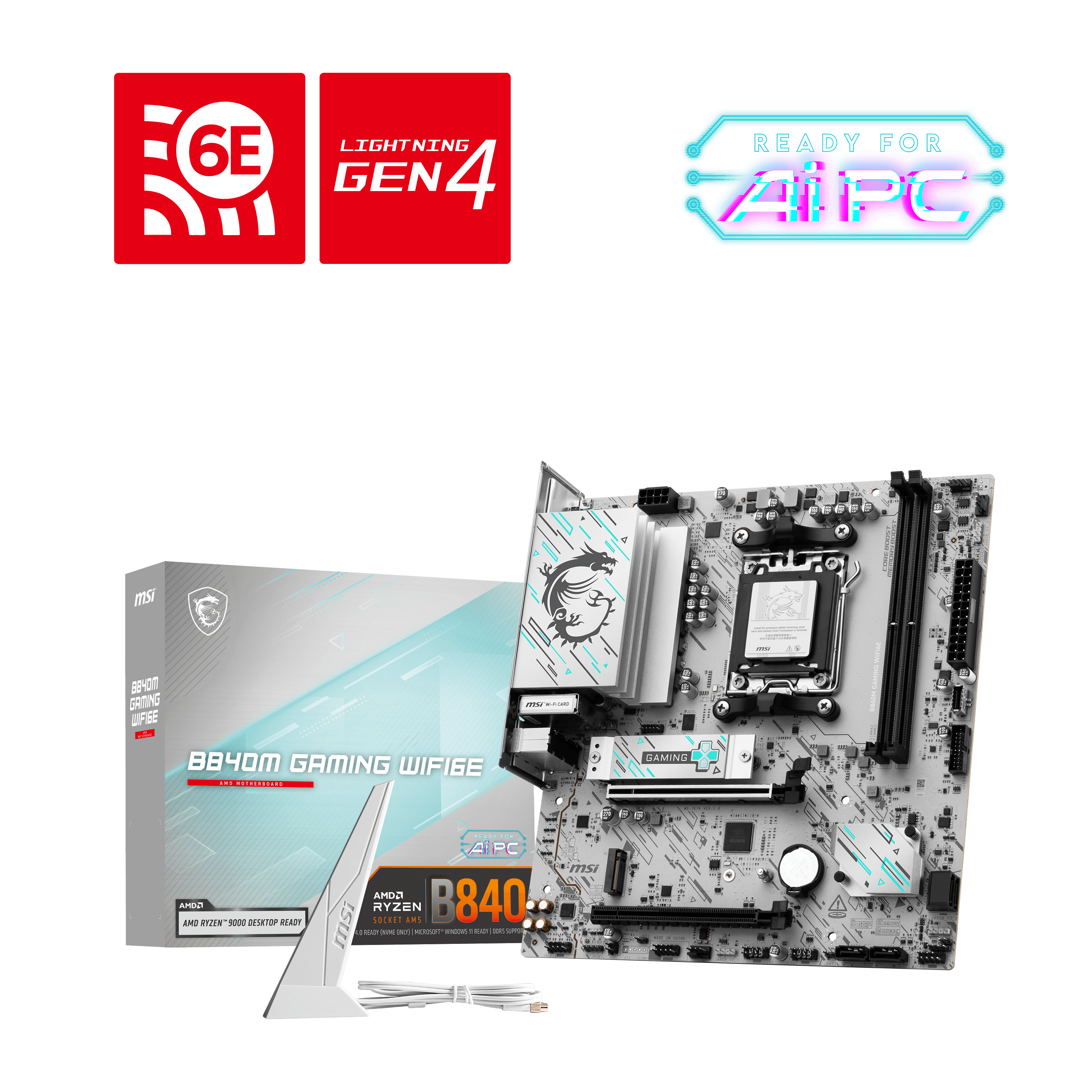 B840M GAMING WIFI6E