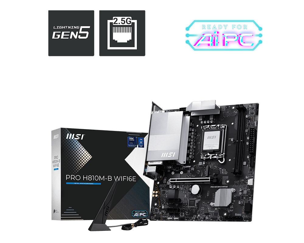 PRO H810M-B WIFI6E
