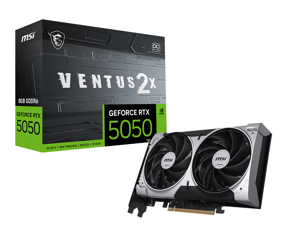 GeForce RTX™ 5050 8G VENTUS 2X OC