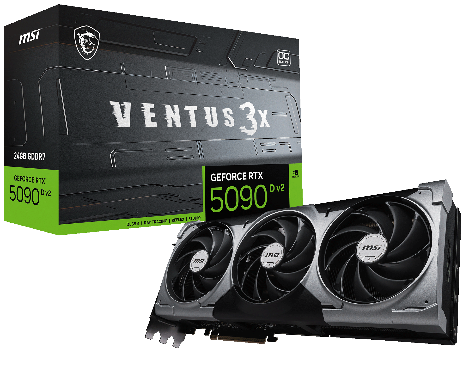 GeForce RTX™ 5090 D v2 24G VENTUS 3X