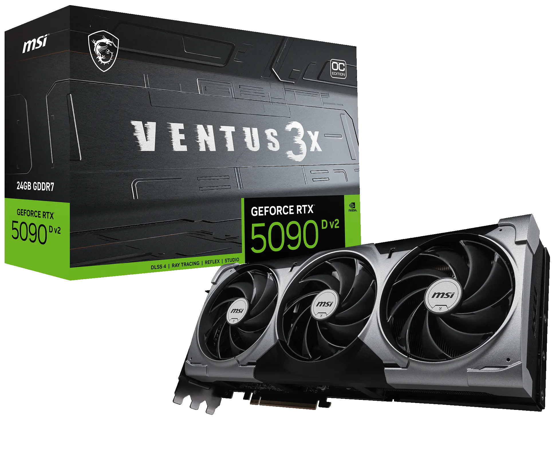 GeForce RTX™ 5090 D v2 24G VENTUS 3X OC