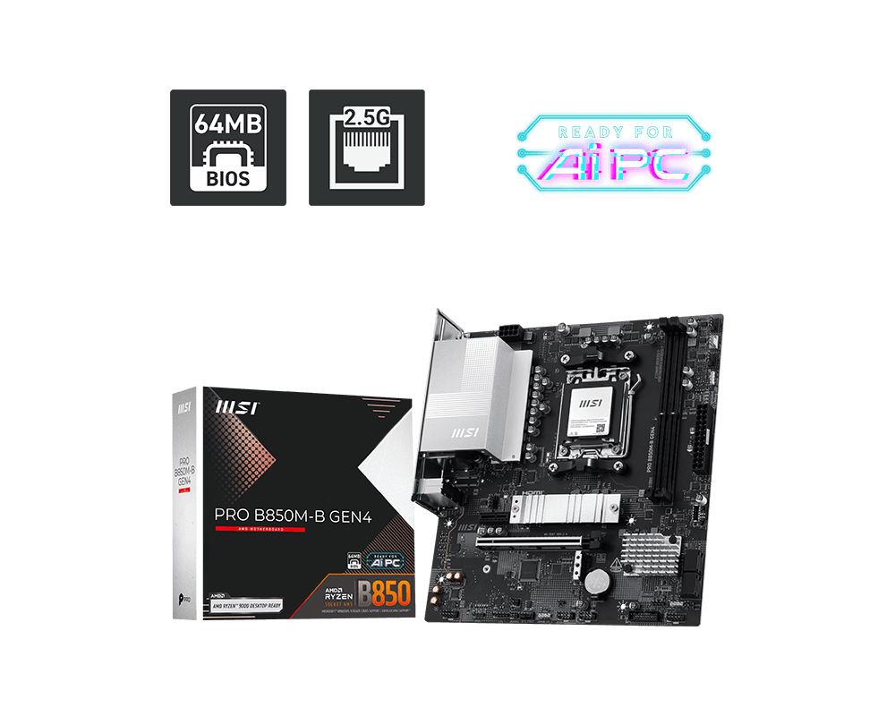 PRO B850M-B GEN4
