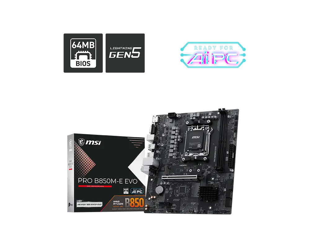 PRO B850M-E EVO