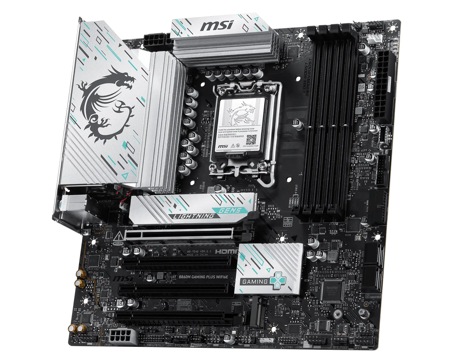 B860M GAMING PLUS WIFI6E