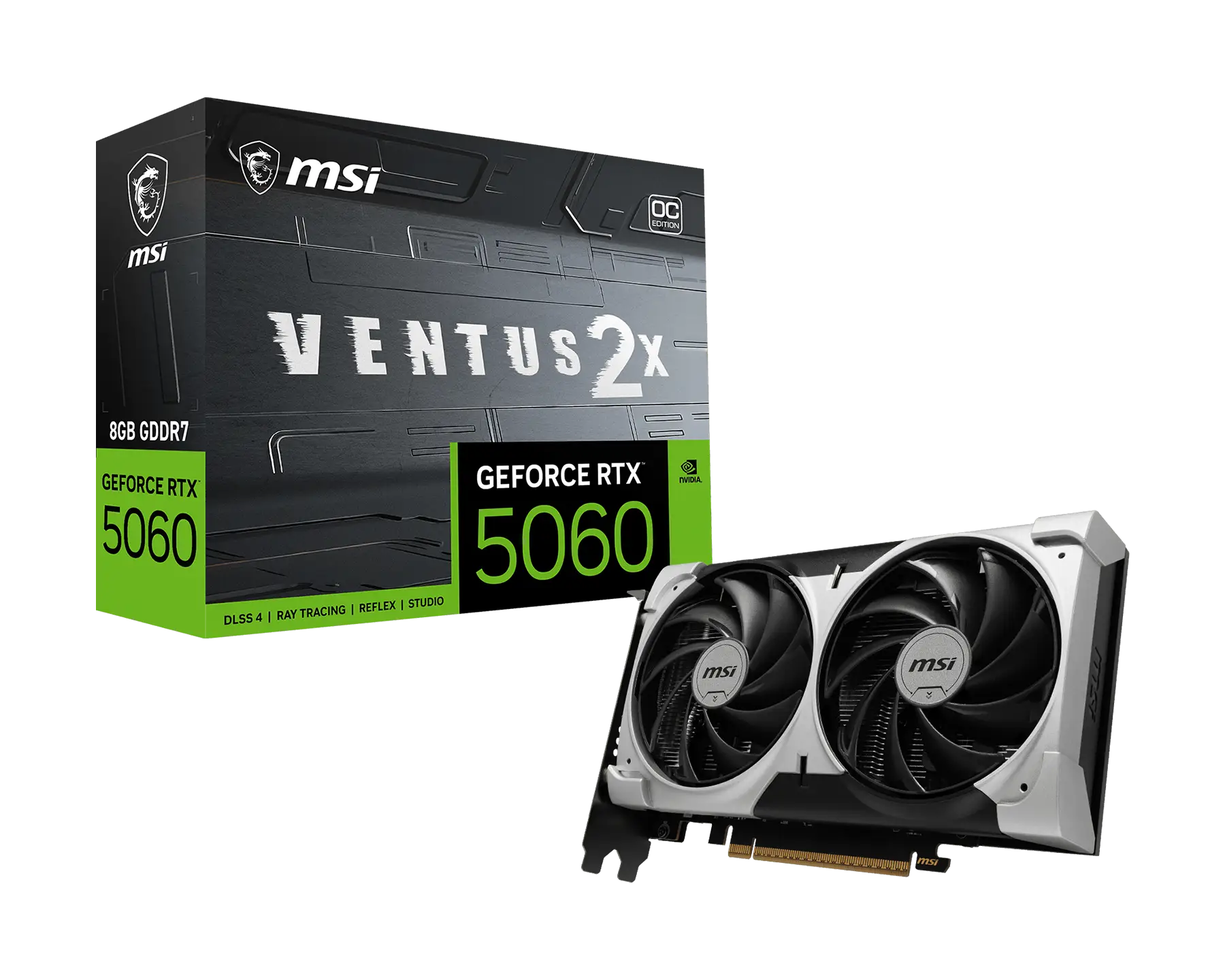 GeForce RTX™ 5060 8G VENTUS 2X OC V1