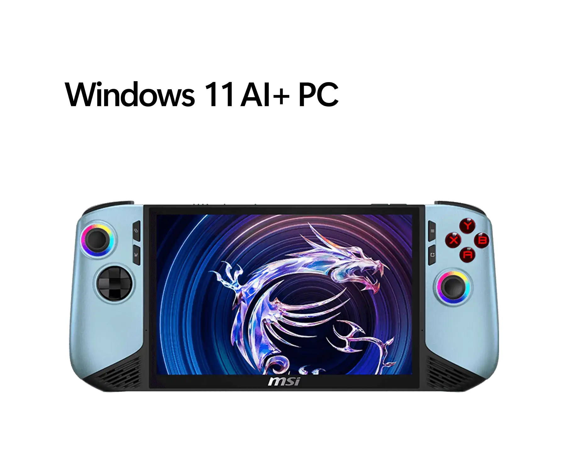CLAW 8 AI+ 掌机 冰川蓝<br>Windows 11 AI+ PC