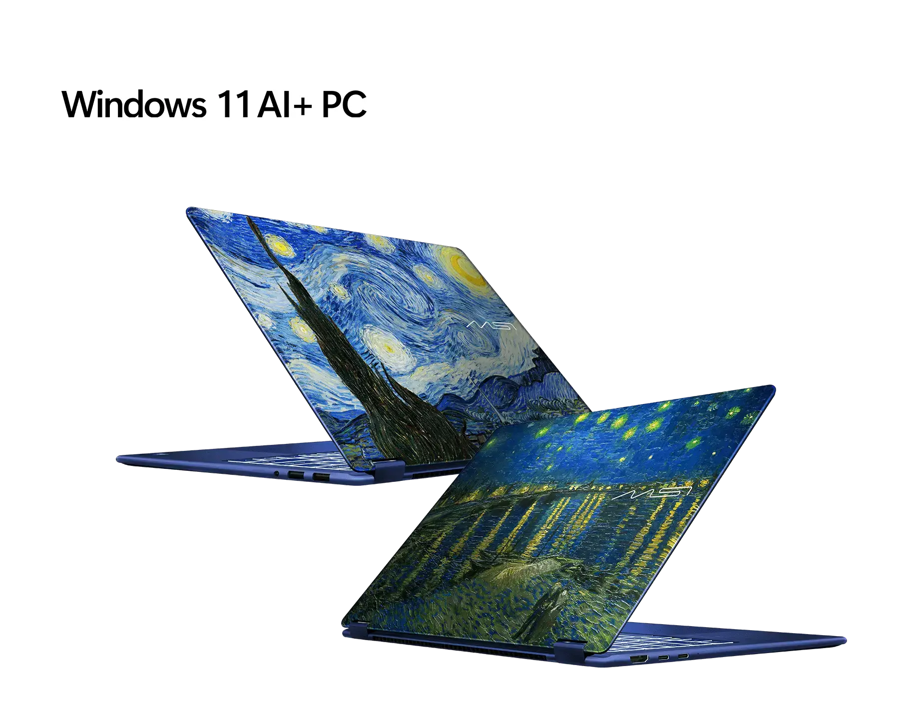 尊爵14 Flip AI+ 梵高限定版 2026<br />Windows 11 AI+ PC