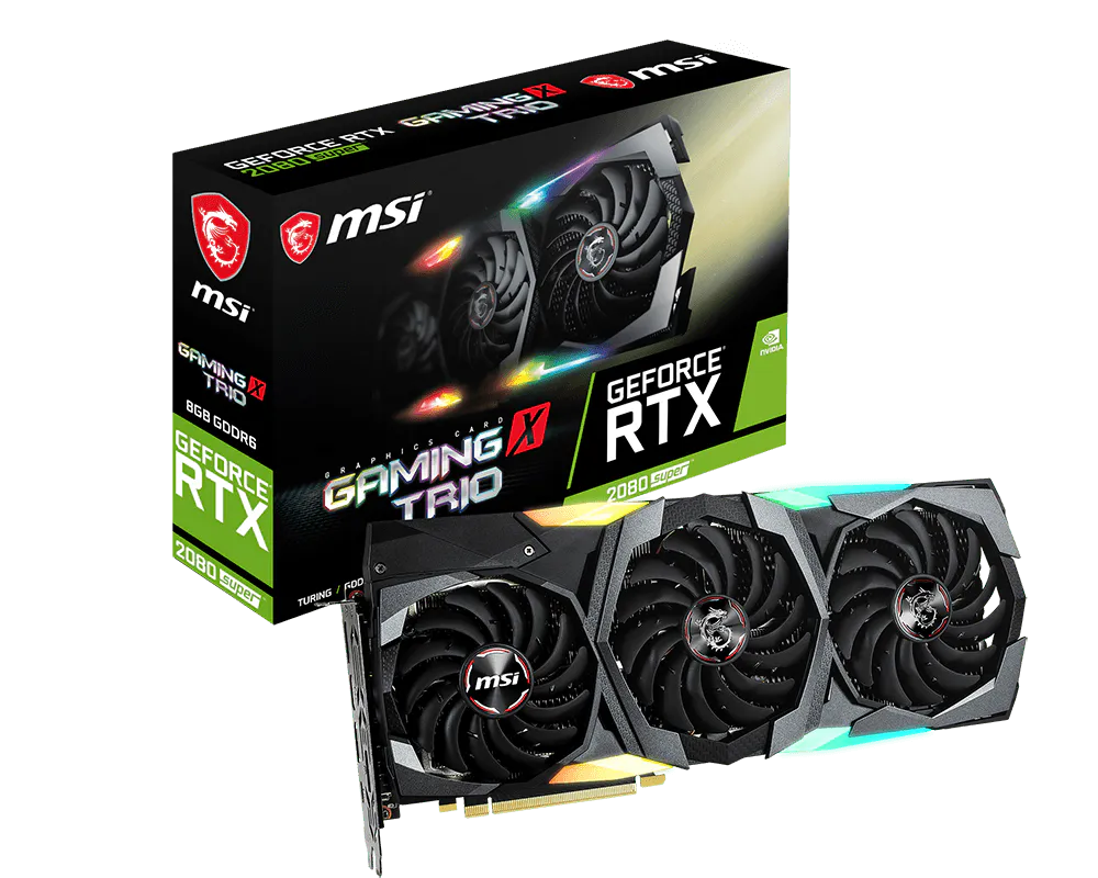 GeForce RTX 2080 SUPER GAMING X TRIO